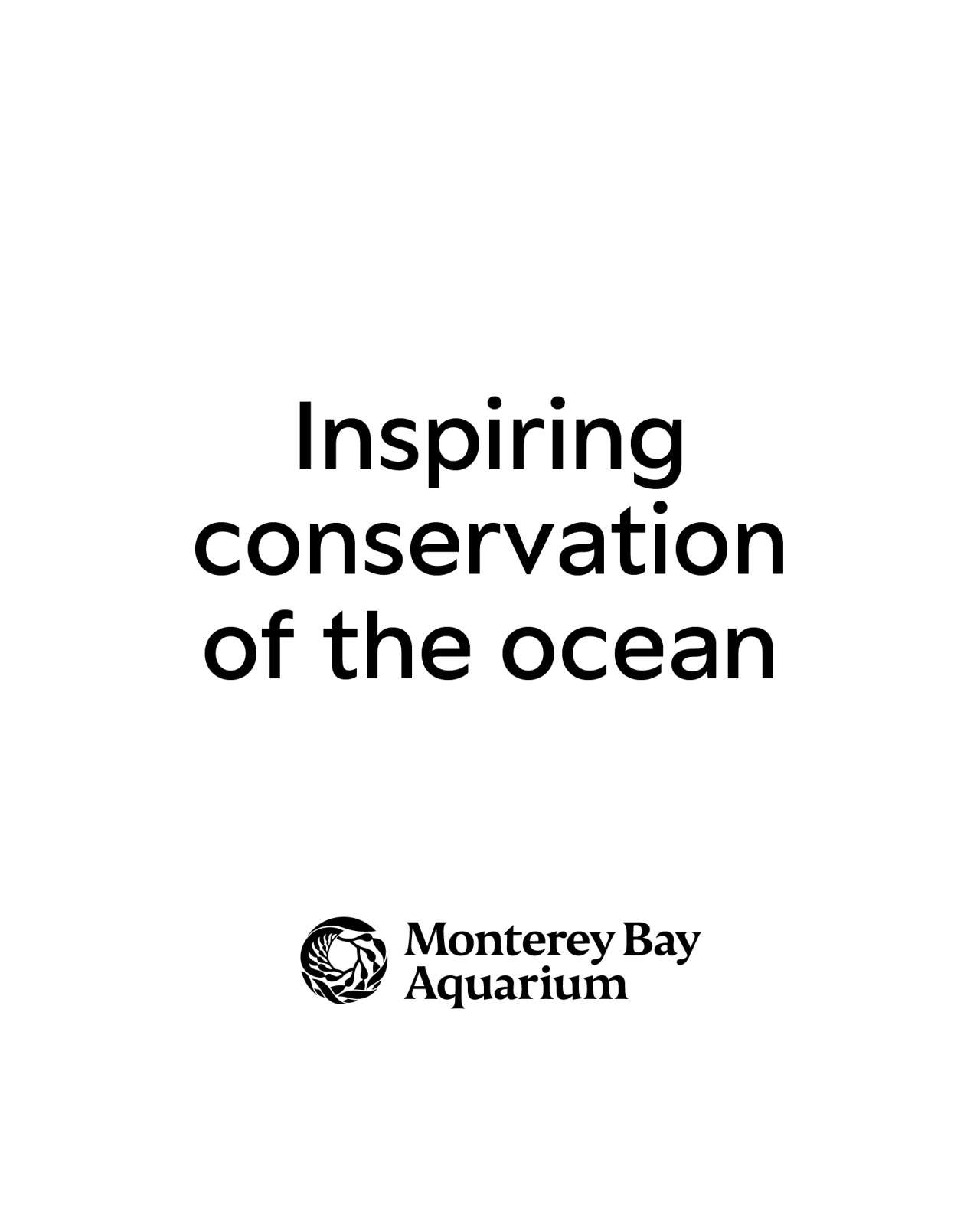 a white background with black text talking about ocean conservation